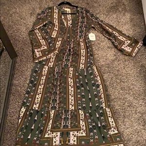 Multi colored maxi dress